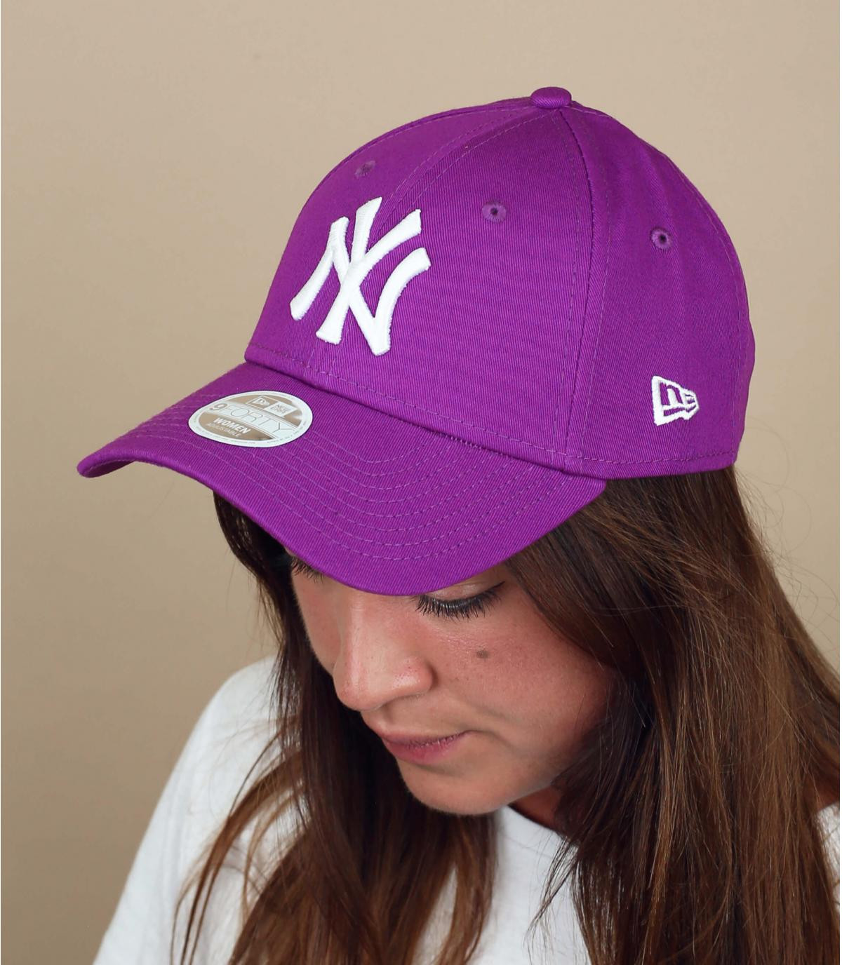  Casquette Wmn League Ess NY 940 grape